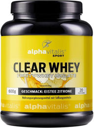 Alphavitalis Clear Whey Protein Isolat Eiweiß Pulver 600 g – Bild 1 von 1