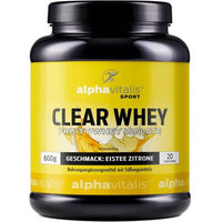 Produktbild von Alphavitalis Clear Whey Protein Isolat Eiweiß Pulver 600 g
