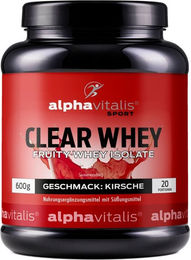 Alphavitalis Clear Whey Protein Isolat Pulver – Bild 1 von 3