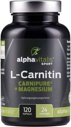 Alphavitalis L-Carnitin professional mit Carnipure Kapseln 1000 mg – Bild 1 von 3