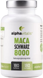 Alphavitalis Maca Schwarz Vegan Kapseln – Bild 1 von 3