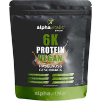 Produktbild von Alphavitalis Mehrkomponenten Protein Eiweiß Pulver vegan zuckerfrei laktosefrei neutral 1000 g
