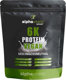 Alphavitalis Mehrkomponenten Proteinpulver Vegan Zuckerfrei Laktosefrei Neutral 1kg – Bild 1 von 3