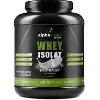 Produktbild von Alphavitalis Whey Protein Isolat Pulver Neutral 1000 g