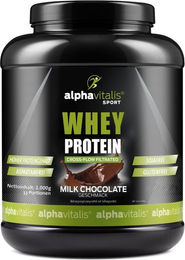 Alphavitalis Whey Protein Konzentrat Schokolade Pulver 1000 g – Bild 1 von 3