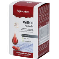 Produktbild von Alpinamed Krill Oil Kapseln glutenfrei und laktosefrei 120 Stück