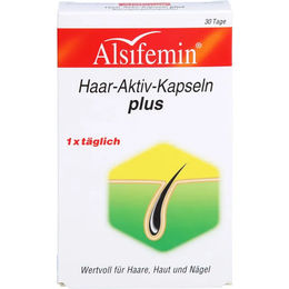 Alsifemin Haar-Aktiv-Kapseln plus mit Zink, Biotin und Selen, 30 Kapseln – Bild 1 von 1