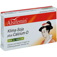 Produktbild von Alsifemin Klima-Soja plus Calcium und Vitamin D3 Tabletten für Frauen 30 Stück