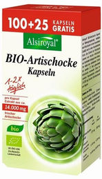 Alsiroyal Artischocke Kapseln Bio vegan glutenfrei laktosefrei – Bild 1 von 1