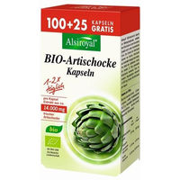 Produktbild von Alsiroyal Artischocke Kapseln Bio vegan glutenfrei laktosefrei