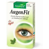 Produktbild von Alsiroyal Augen Fit Kapseln glutenfrei laktosefrei zuckerfrei ohne Zusatzstoffe