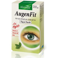 Produktbild von Alsiroyal Augen Fit Kapseln glutenfrei laktosefrei zuckerfrei ohne Zusatzstoffe 60 Stück