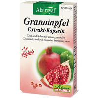 Produktbild von Alsiroyal Bio Granatapfel-Extrakt Kapseln 30 Stück
