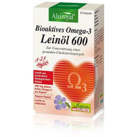Produktbild von Alsiroyal Bioaktives Omega-3 Leinöl Vegan Kapseln