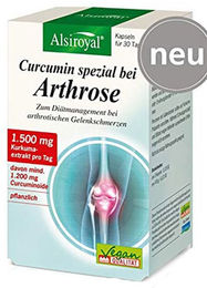 Alsiroyal Curcumin Extrakt vegan 90 Kapseln – Bild 1 von 1