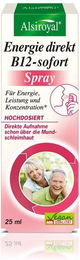 Alsiroyal Energie direkt B12 Spray vegan glutenfrei laktosefrei für Erwachsene – Bild 1 von 1