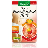 Produktbild von Alsiroyal Figura Fettstoffwechsel DUO Kapseln mit Kräuter-Komplex 30 Stück ohne Zusatzstoffe