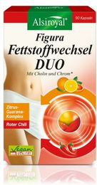 Alsiroyal Figura Fettstoffwechsel DUO Kapseln mit Kräuter-Komplex 90 Stück ohne Zusatzstoffe – Bild 1 von 2