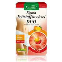 Produktbild von Alsiroyal Figura Fettstoffwechsel DUO Kapseln mit Kräuter-Komplex 90 Stück ohne Zusatzstoffe
