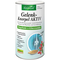 Produktbild von Alsiroyal Gelenk-Knorpel Aktiv Pulver mit Hagebutte, vegan, glutenfrei und laktosefrei, 250g