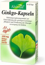 Alsiroyal Ginkgo Kapseln vegan glutenfrei laktosefrei 30 Stück – Bild 1 von 1