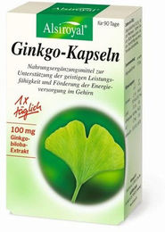 Alsiroyal Ginkgo Kapseln vegan vegetarisch 90 Stück – Bild 1 von 1
