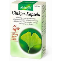Produktbild von Alsiroyal Ginkgo Kapseln vegan vegetarisch 90 Stück