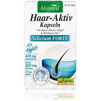 Produktbild von Alsiroyal Haar-Aktiv-Kapseln mit Kieselerde vegan und vegetarisch 30 Stück