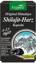 Alsiroyal Himalaya Shilajit Kapseln vegan und glutenfrei 90 Stück – Bild 1 von 1