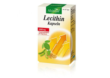 Alsiroyal Lecithin Kapseln glutenfrei und laktosefrei – Bild 1 von 1