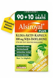 Alsiroyal PLUS Klima-Aktiv Kapseln vegan laktosefrei 100 Stück – Bild 1 von 4