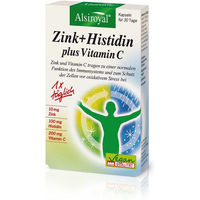 Produktbild von Alsiroyal Zink Gluconat mit Histidin und Vitamin C Kapseln vegan für Erwachsene