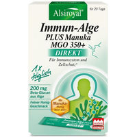 Produktbild von ALSITAN Immun-Alge plus Manuka 350+ mit Beta-Glucan, 20 Sticks, vegetarisch, glutenfrei und laktosefrei