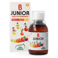 Produktbild von Alta Natura-Inalme B-JUNIOR Multivitamin-Sirup für Kinder vegan glutenfrei laktosefrei 100 ml