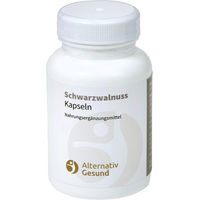 Produktbild von Alternativ Gesund Schwarzwalnuss-Kapseln mit Kräuter-Komplex