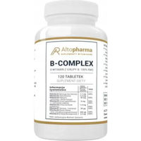 Produktbild von Altopharma B-Komplex mit 8 B-Vitaminen Tabletten für Erwachsene und Sportler 120 Stück