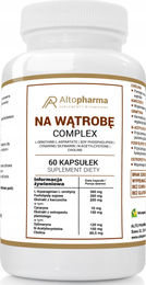 Altopharma Leberkomplex Mariendistel mit Ostropest, Cholin und Artischocke, 60 Kapseln, vegan und glutenfrei – Bild 1 von 1