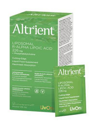 Altrient Liposomal R-Alpha Lipoic Acid R-Alpha-Liponsäure LivOn Labs Sticks zuckerfrei glutenfrei 30 Beutel à 5,7 ml – Bild 1 von 4