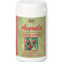Produktbild von ALVA Naturkosmetik Acerola Lutschtabletten vegan 60g