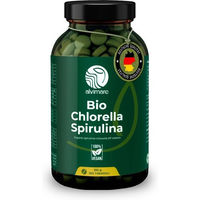 Produktbild von Alvimare Bio Spirulina und Chlorella Superfood-Mischung Tabletten 180 Stück