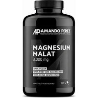 Produktbild von Amando Perez Magnesium Malat Tabletten vegan glutenfrei laktosefrei 180 Stück