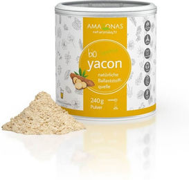 Amazonas Bio Yacon Pulver mit Inulin und Oligofructose vegan 240g – Bild 1 von 1
