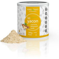 Produktbild von Amazonas Bio Yacon Pulver mit Inulin und Oligofructose vegan 240g