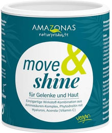 AMAZONAS move&shine Veganer Kollagen-Booster Pulver ohne Zusatzstoffe – Bild 1 von 2