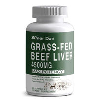 Produktbild von Amer Don Grass-Fed Rinderleber 4500 mg Kapseln 120 Stück