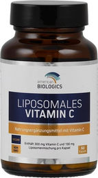 American Biologics Liposomales Vitamin C 600 mg Kapseln 60 Stück vegan vegetarisch – Bild 1 von 3