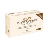 Produktbild von Aminocarin Kapseln mit Biotin, Selen und Zink, laktosefrei und glutenfrei, 120 Stück