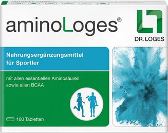 AminoLoges Tabletten mit BCAA, laktosefrei und glutenfrei, 100 Stück – Bild 1 von 2