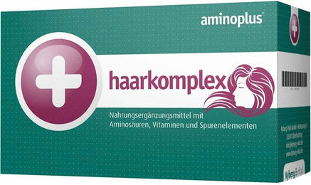 aminoplus Haarkomplex Kapseln mit Zink, Biotin und Selen für Erwachsene 60 Stück – Bild 1 von 3
