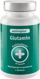 Aminoplus L-Glutamin Kapseln 60 Stück laktosefrei und glutenfrei – Bild 1 von 2